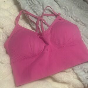 Nvgtn bubble gum sports bra
